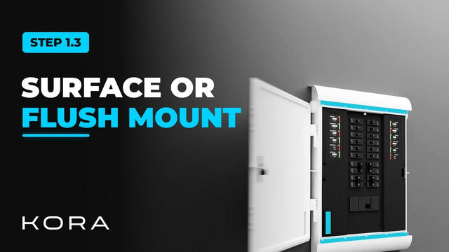 Kora Founders Edition Install 1.3 | Surface Mount vs. Flush Mount