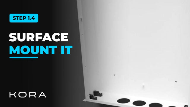 Kora Founders Edition Install 1.4 | Surface-Mount Installation
