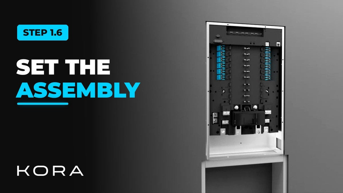 Kora Founders Edition Install 1.6 | Set and Level the Main Assembly
