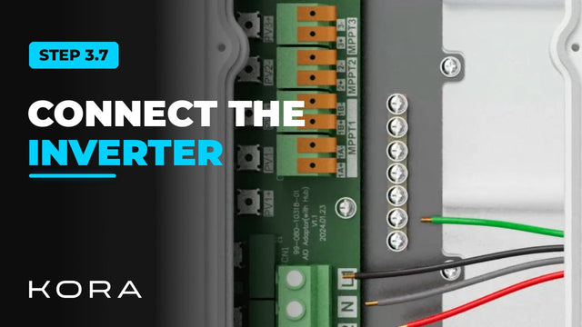 Kora Founders Edition Install 3.7 | Connecting a Powerblock to the Smart Panel
