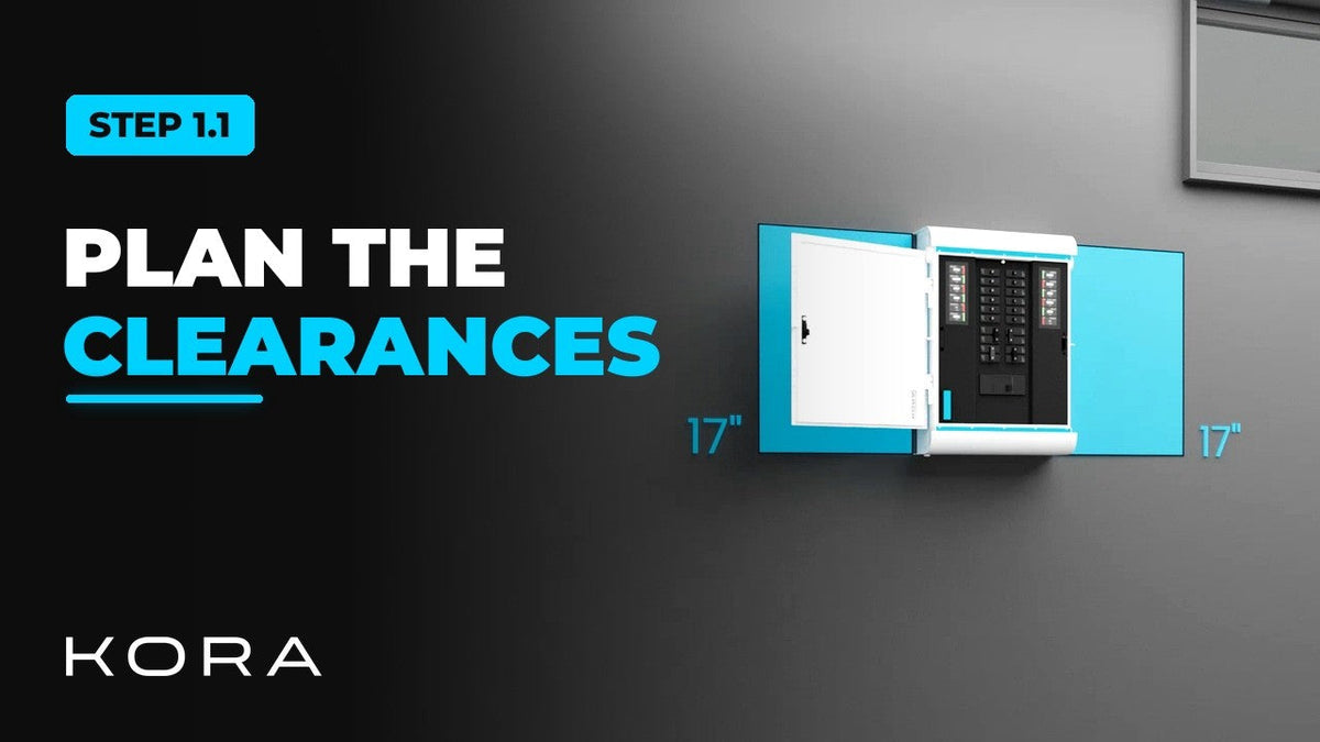 Kora Founders Edition Install 1.1 | Smart Panel Clearances and Location