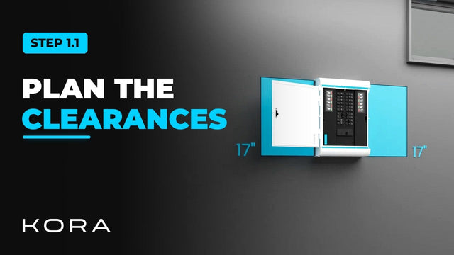 Kora Founders Edition Install 1.1 | Smart Panel Clearances and Location