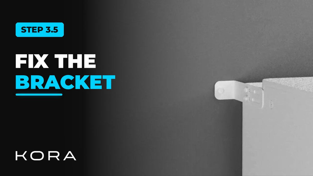 Kora Founders Edition Install 3.5 | Securing the Tower with the Wall Bracket