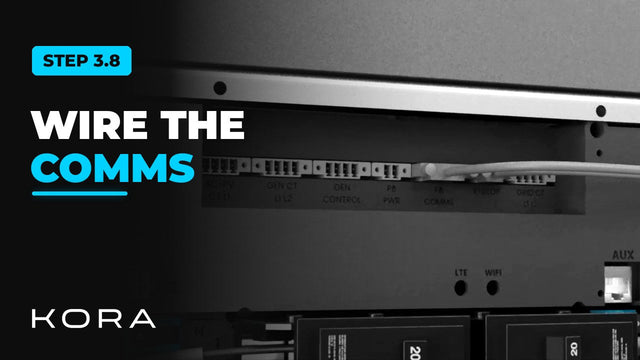 Kora Founders Edition Install 3.8 | Powerblocks Communications Daisy Chain